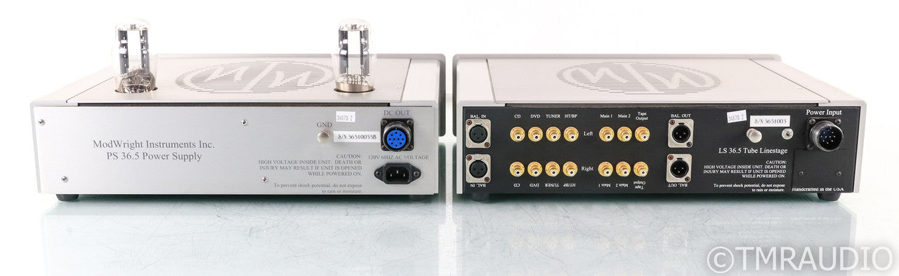 ModWright Instruments LS 36.5 DM Line Stage Tube Preamplifier; LS-36.5; Remote; LS-36.5; Remote