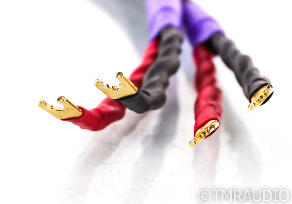 Acoustic Zen Hologram II Speaker Cables; 5ft Pair; Zero Crystal
