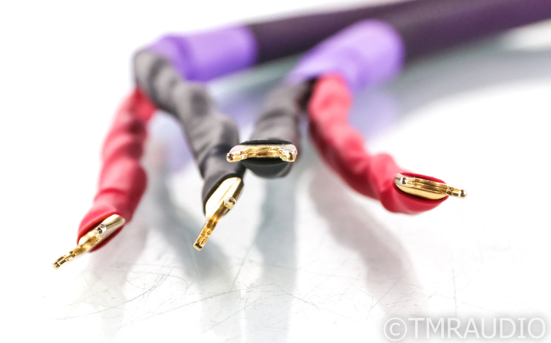 Acoustic Zen Hologram II Speaker Cables; 5ft Pair; Zero Crystal