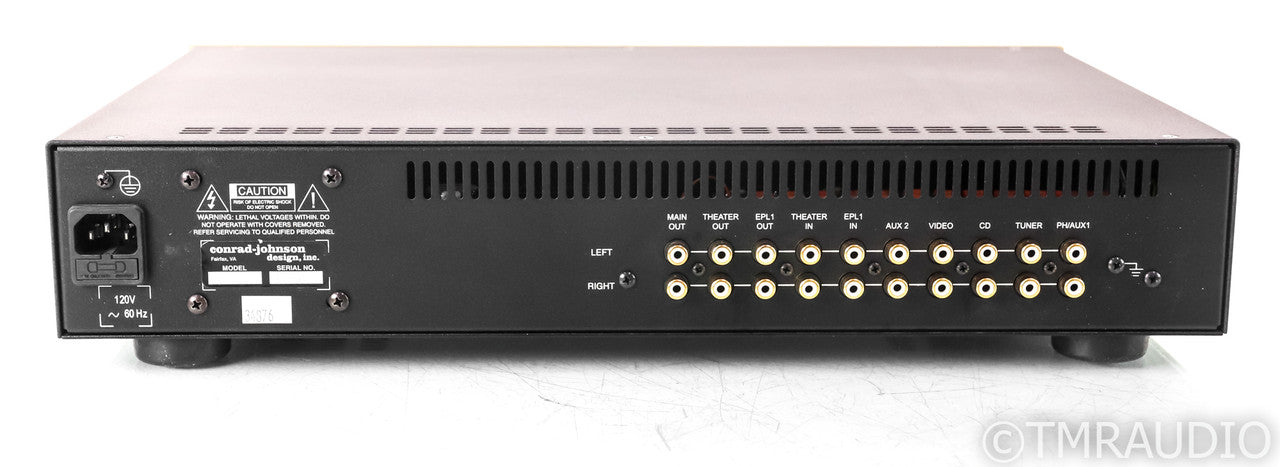 Conrad Johnson ET-3 Stereo Tube Hybrid Preamplifier; ET3; Remote