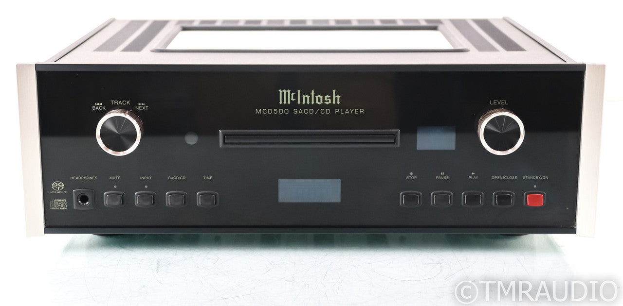 McIntosh MCD500 SACD / CD Player; MCD-500; Black (No Remote)