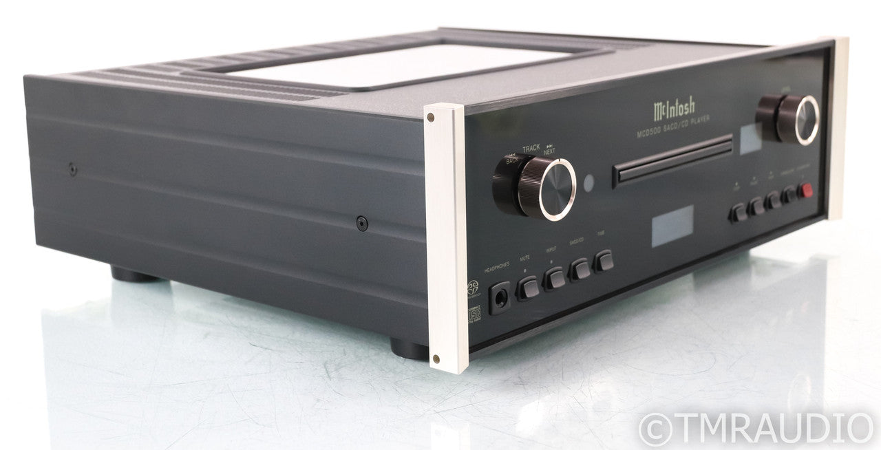 McIntosh MCD500 SACD / CD Player; MCD-500; Black (No Remote)
