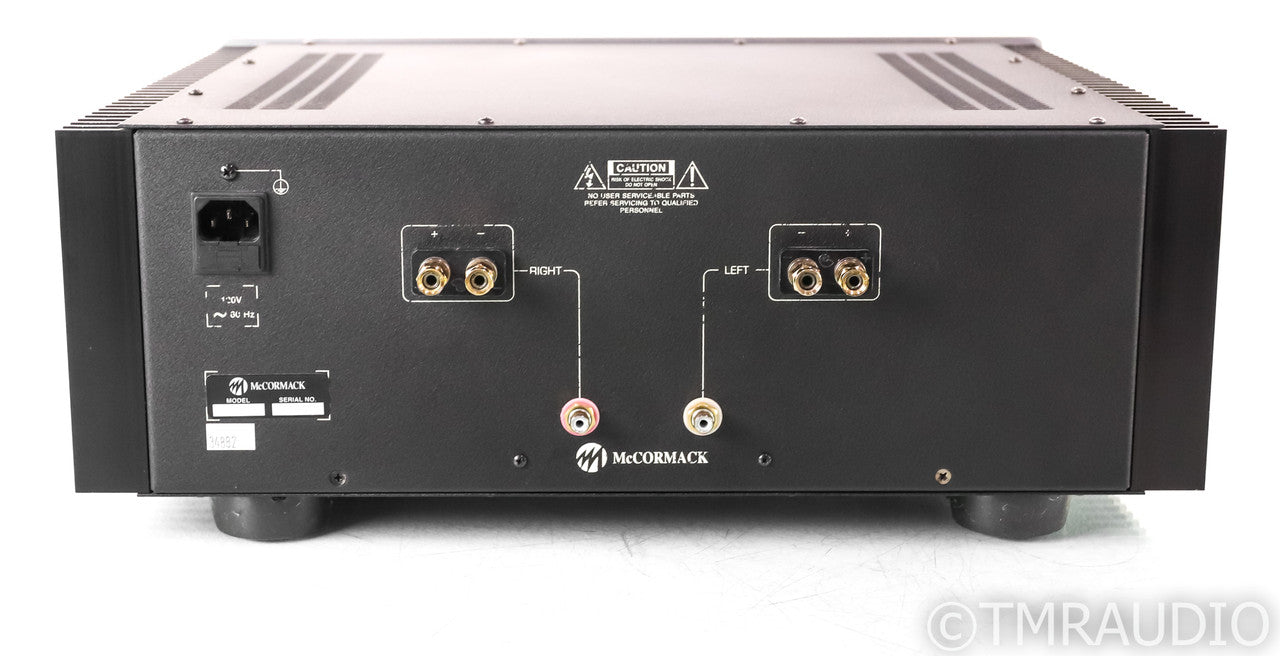 McCormack DNA-225 Stereo Power Amplifier; DNA225; Silver