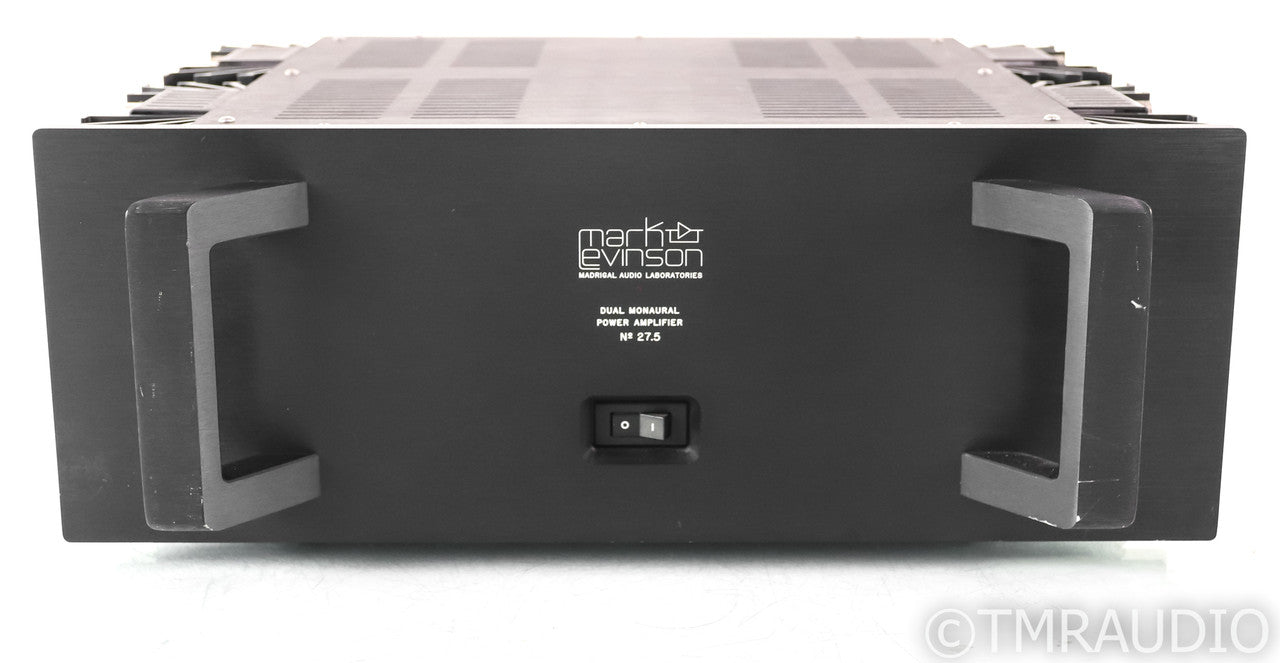 Mark Levinson No. 27.5 Stereo Power Amplifier; Black