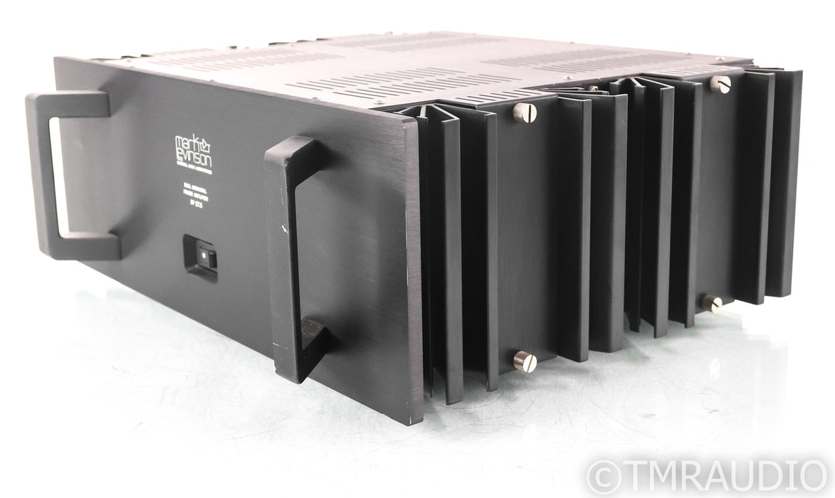 Mark Levinson No. 27.5 Stereo Power Amplifier; Black
