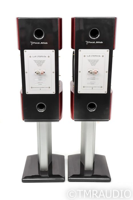 Focal Utopia L&R Be Bookshelf Speakers; Signature pair w/ Stands; Signature pair w/ Stands