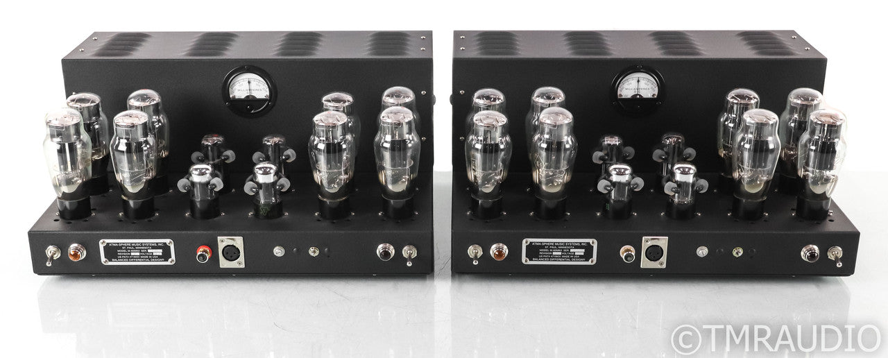 Atma-Sphere M60 Mk.II.2 OTL Tube Mono Power Amplifiers; M-60 Mk II.2; Upgrades