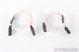 WyWires Platinum Series XLR Cables; 1.2m Pair Balanced Interconnects
