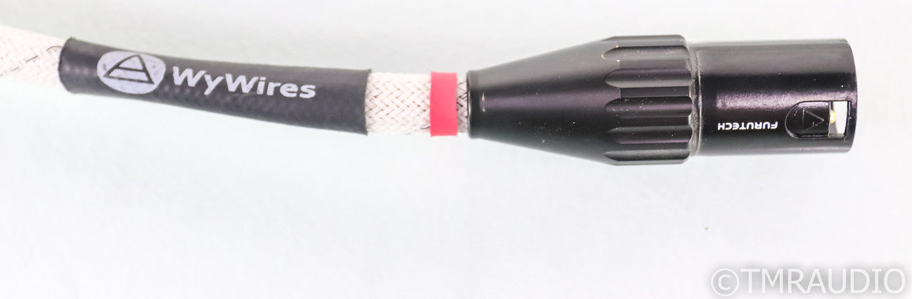 WyWires Platinum Series XLR Cables; 1.2m Pair Balanced Interconnects