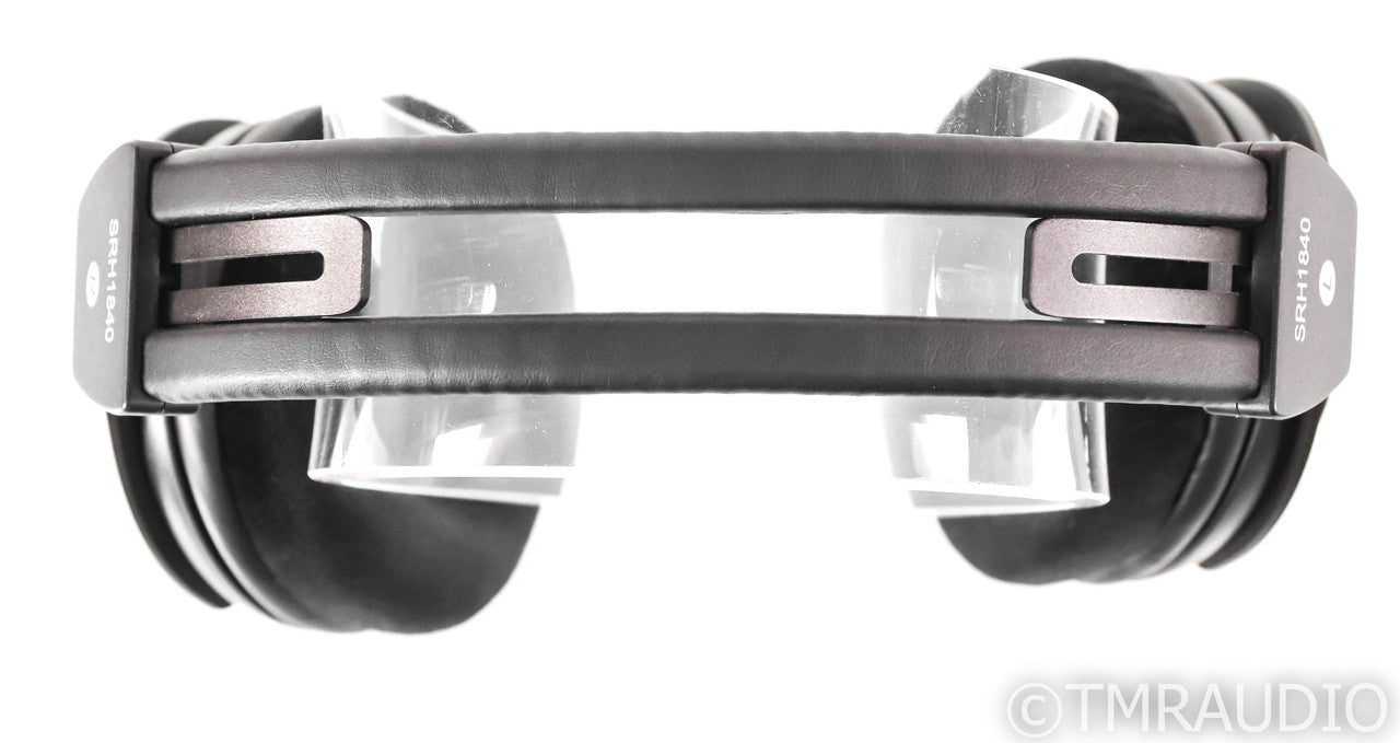 Shure SRH1840 Open Back Headphones; SRH-1840; Black Pair