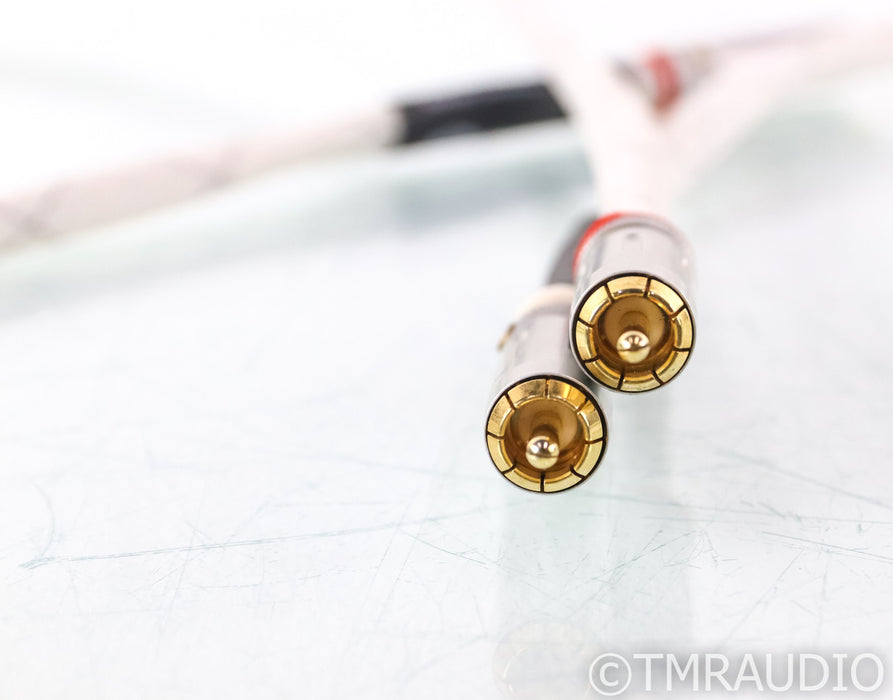 WyWires Platinum Series RCA Cables; 1.5m Pair Interconnects