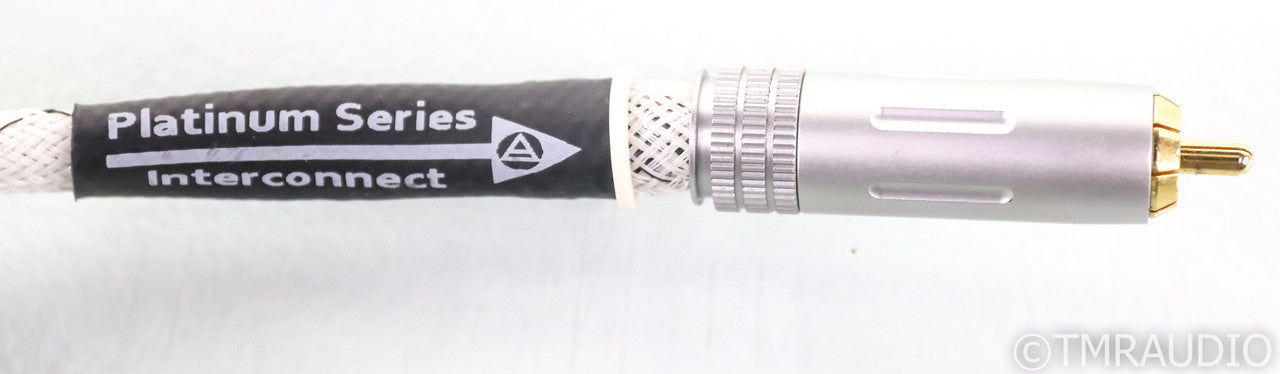 WyWires Platinum Series RCA Cables; 1.5m Pair Interconnects