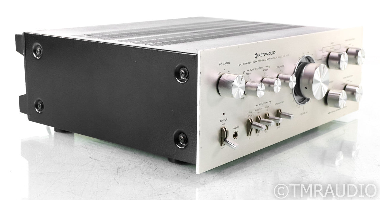 Kenwood Model KA-7100 Vintage Integrated Amplifier; KA7100; MM Phono; Silver