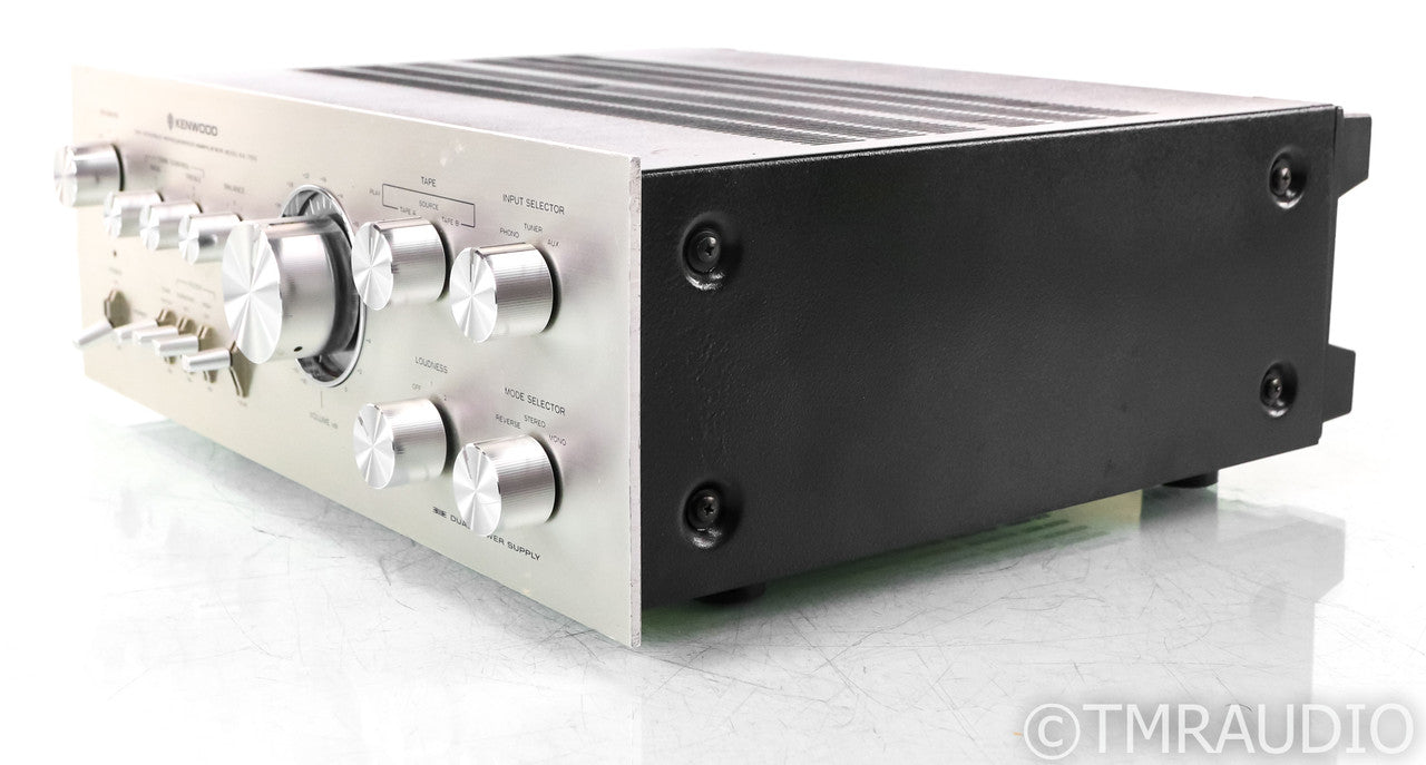 Kenwood Model KA-7100 Vintage Integrated Amplifier; KA7100; MM Phono; Silver