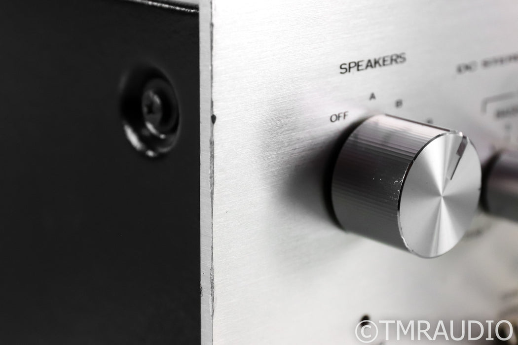 Kenwood Model KA-7100 Vintage Integrated Amplifier; KA7100; MM Phono; Silver