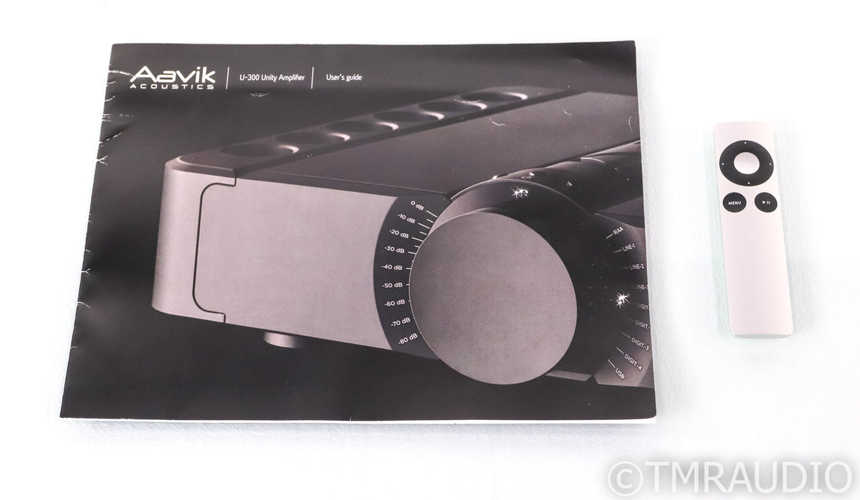 Aavik U-300 Stereo Integrated Amplifier; U300; Remote; MM / MC Phono