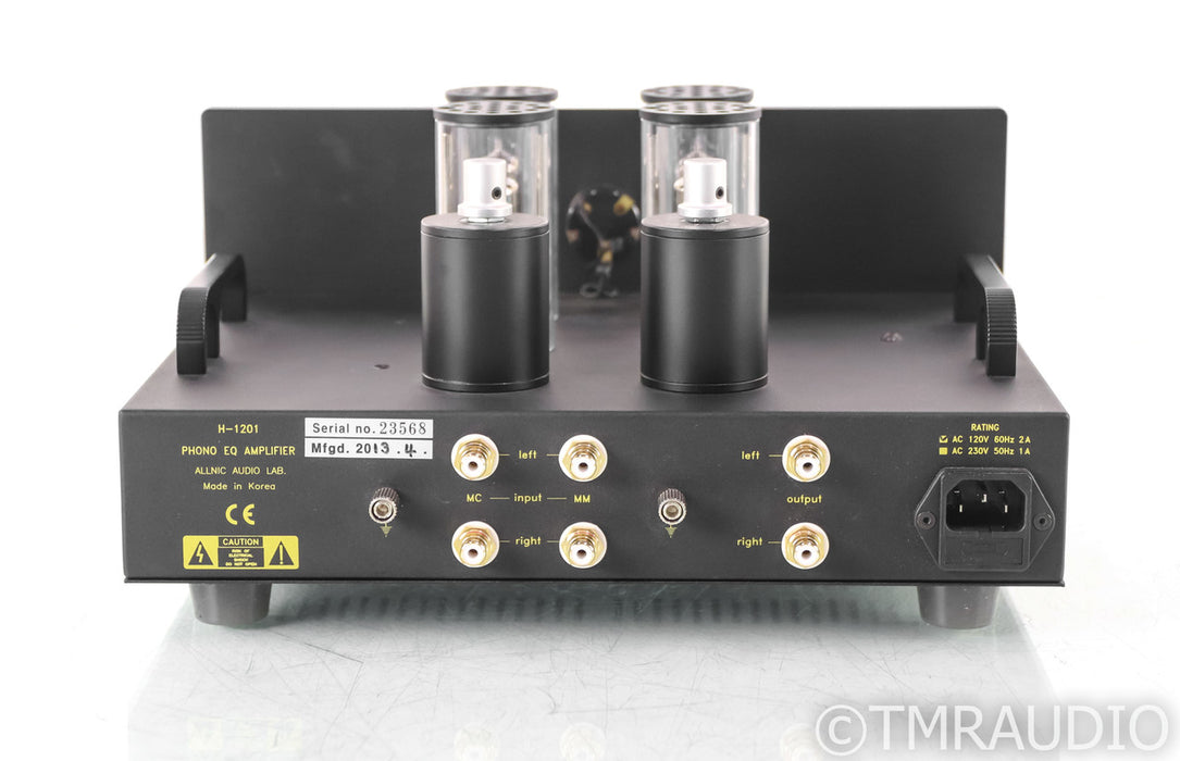 Allnic H-1201 MM / MC Tube Phono Preamplifier; H1201; Black