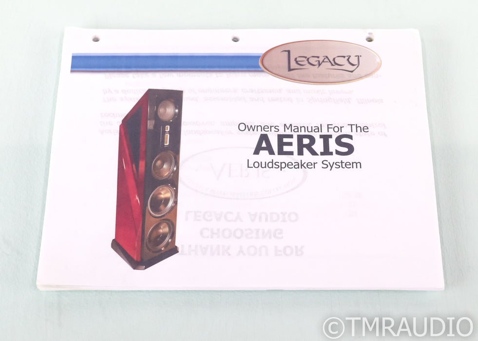 Legacy Aeris Open Baffle Floorstanding Speakers