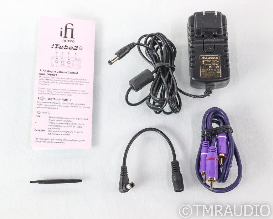 iFi Micro iTube2 Stereo Tube Buffer / Tube Preamplifie; iTube 2