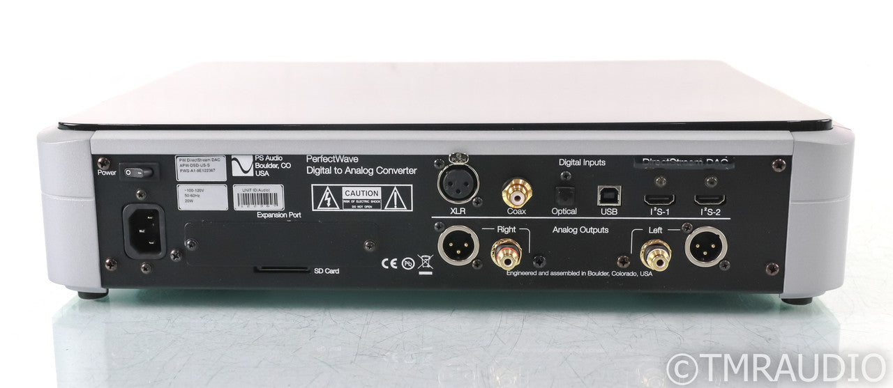 PS Audio PerfectWave DirectStream DAC; Remote; Silver; D/A Converter (Used)