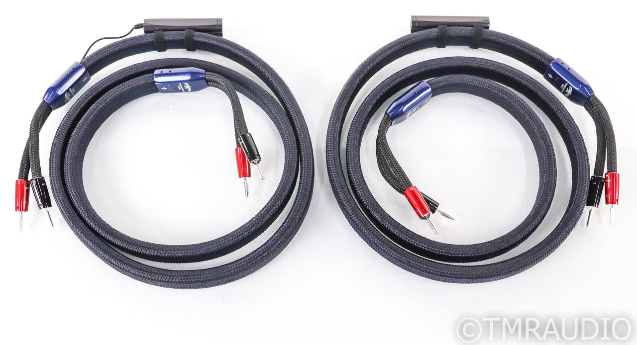 AudioQuest ThunderBird Zero Speaker Cables; 7ft Pair; 72v DBS