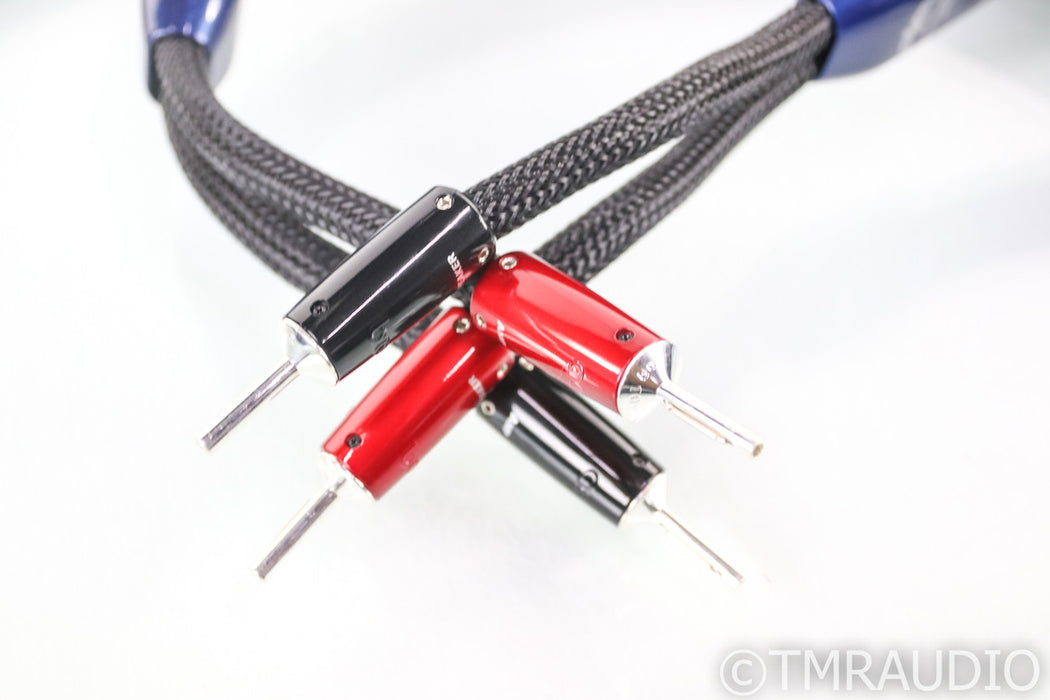AudioQuest ThunderBird Zero Speaker Cables; 7ft Pair; 72v DBS