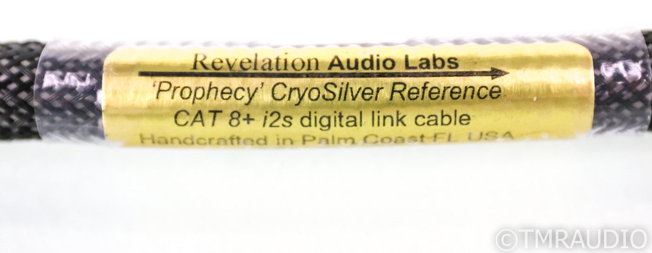 Revelation Audio Labs Prophecy CryoSilver Cat 8+ Ethernet Cable; 1.5m; Digital