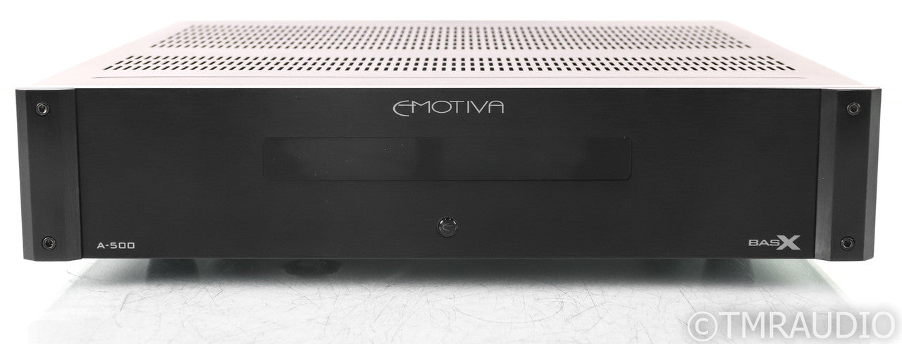 Emotiva BasX A-500 5 Channel Power Amplifier; A500; Black