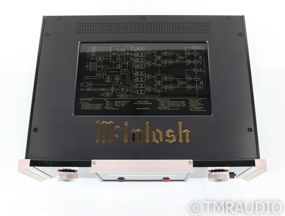 McIntosh MDA1000 DAC; D/A Converter; MDA-1000; Remote