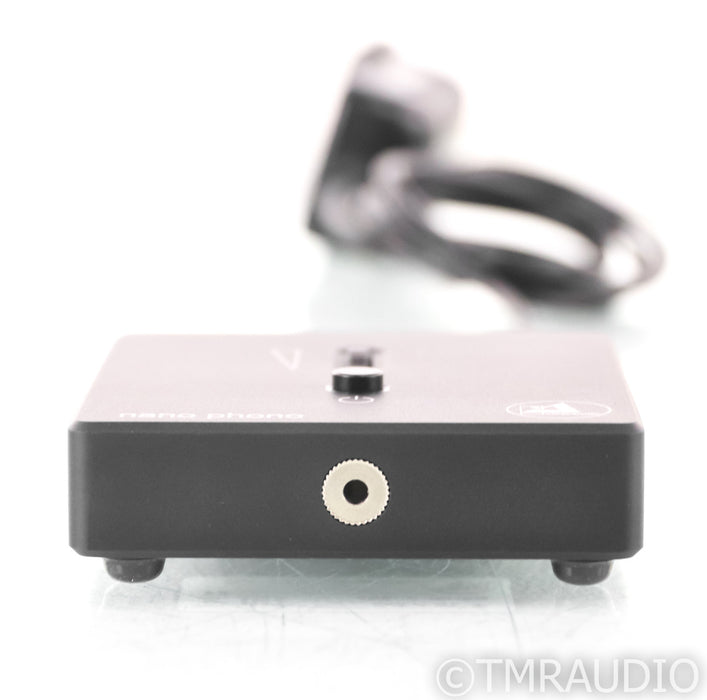 Clearaudio Nano V2 Phono Preamplifier; Black w/ Headphone (Open Box / Warranty)