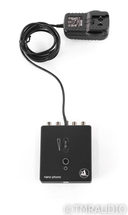 Clearaudio Nano V2 Phono Preamplifier; Black w/ Headphone (Open Box / Warranty)