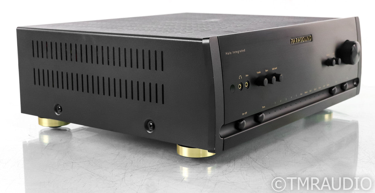 Parasound Halo HINT 6 Stereo Integrated Amplifier; Remote; MM / MC Phono
