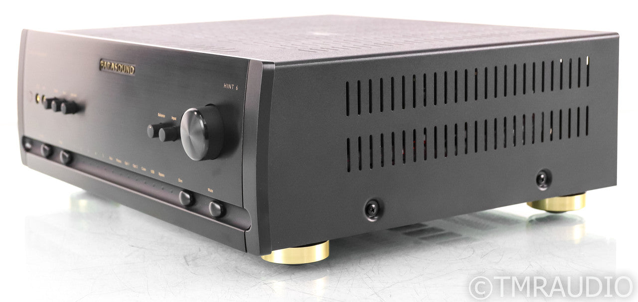 Parasound Halo HINT 6 Stereo Integrated Amplifier; Remote; MM / MC Phono