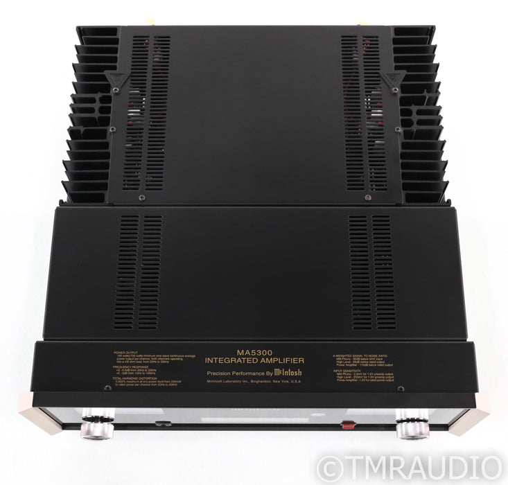 McIntosh MA5300 Stereo Integrated Amplifier; MA-5300; USB; Remote