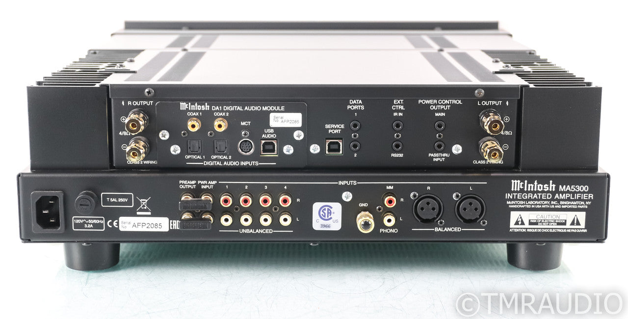 McIntosh MA5300 Stereo Integrated Amplifier; MA-5300; USB; Remote