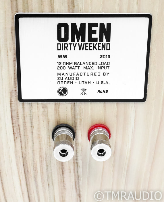 Zu Audio Omen Dirty Weekend Floorstanding Speakers