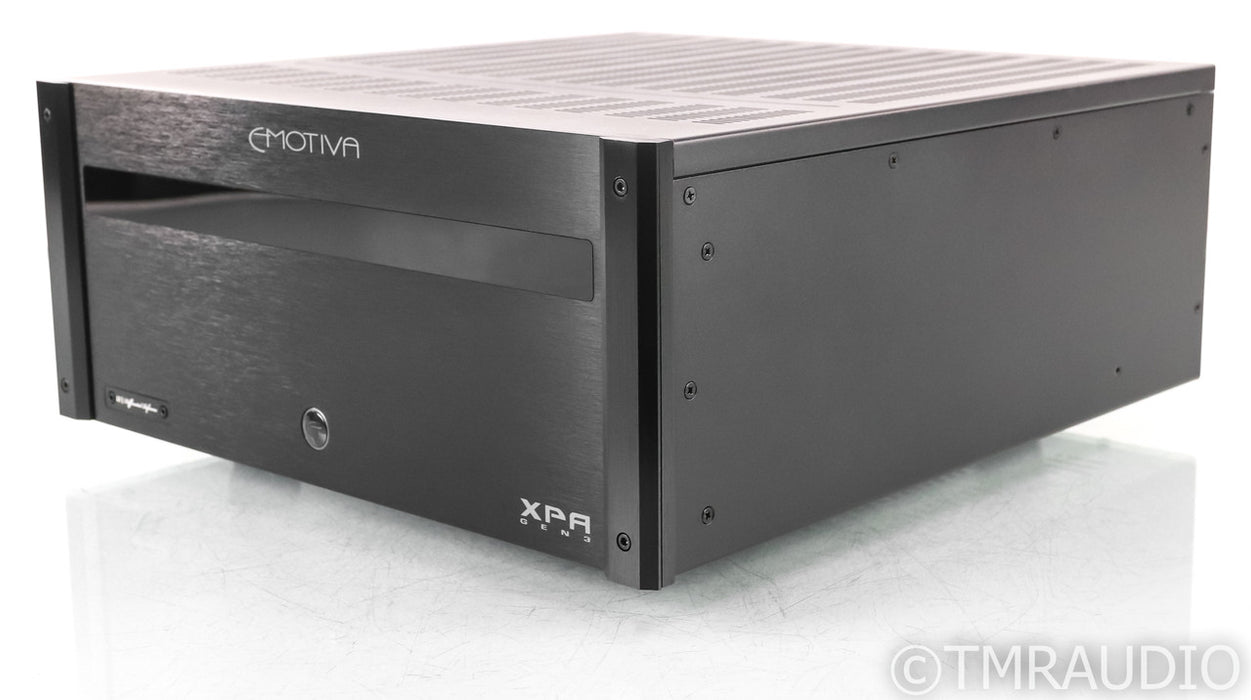 Emotiva XPA-DR2 Gen 3 Stereo Power Amplifier; Black; XPA2 Gen3