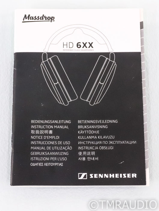 Massdrop x Sennheiser HD 6XX Open Back Headphones; HD6XX