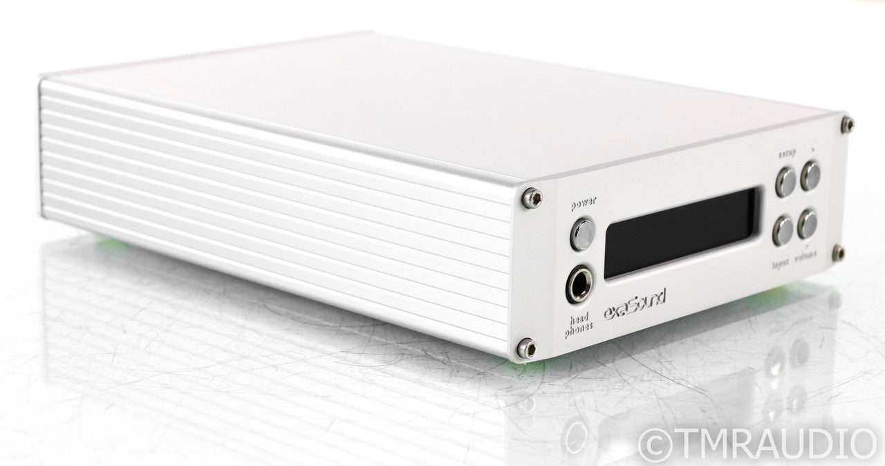 exaSound E28 Mk II DAC; E-28; D/A Converter; USB; Silver (No Remote)