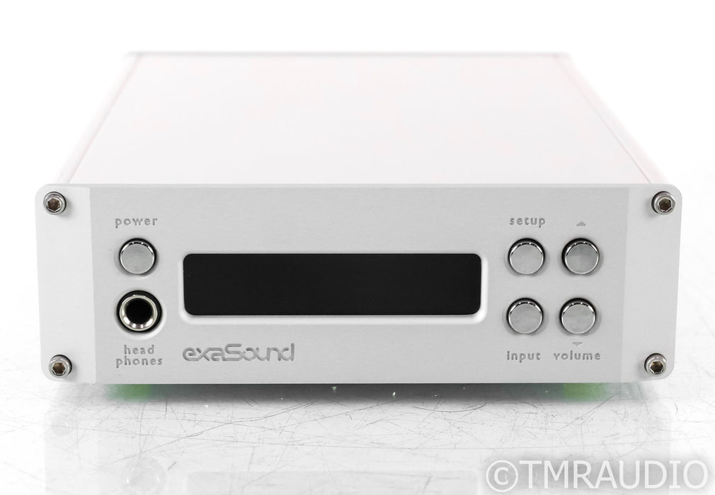 exaSound E28 Mk II DAC; E-28; D/A Converter; USB; Silver (No Remote)
