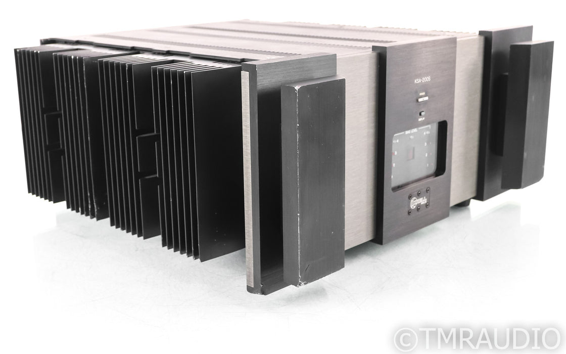 Krell KSA-200S Stereo Power Amplifier; KSA200S; Black (No remote)