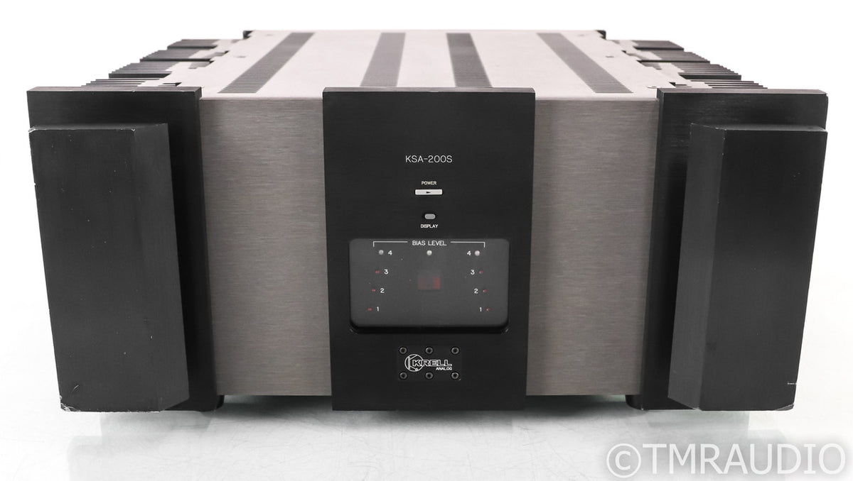 Krell KSA-200S Stereo Power Amplifier; KSA200S; Black (No remote