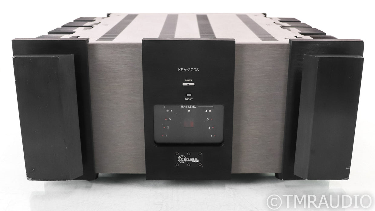 Krell KSA-200S Stereo Power Amplifier; KSA200S; Black (No remote)