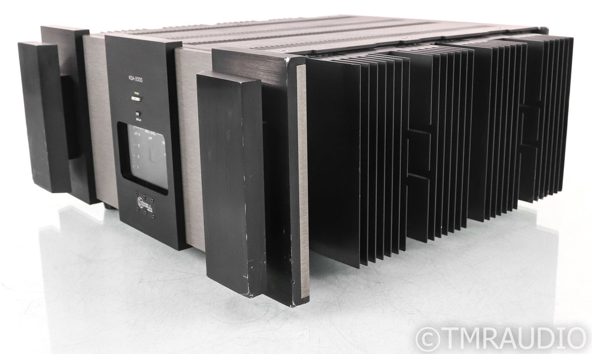 Krell KSA-200S Stereo Power Amplifier; KSA200S; Black (No remote)