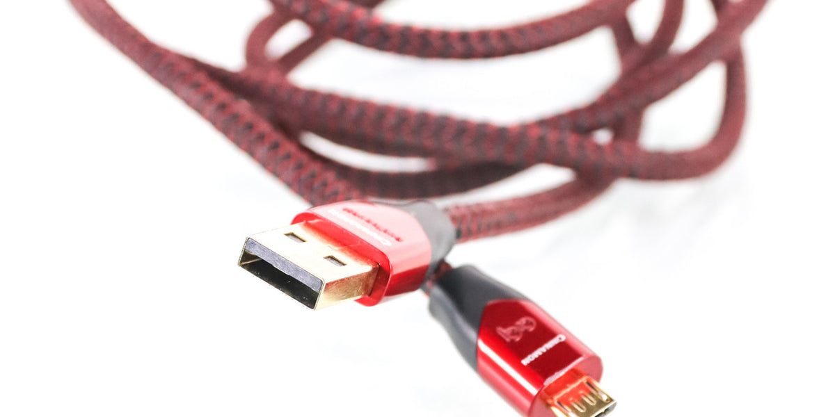 AudioQuest Cinnamon Micro USB Cable; 1.5m Digital Interconnect