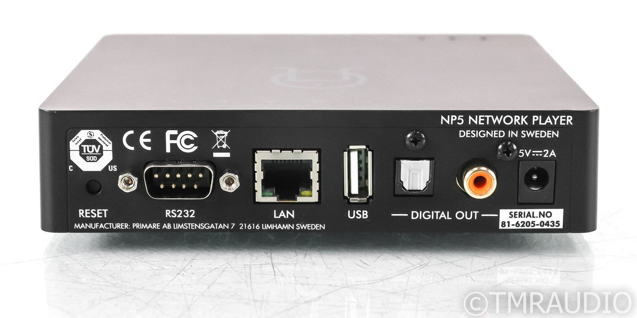 Primare NP5 Prisma Network Streamer; NP-5; Roon Ready; AirPlay; Black