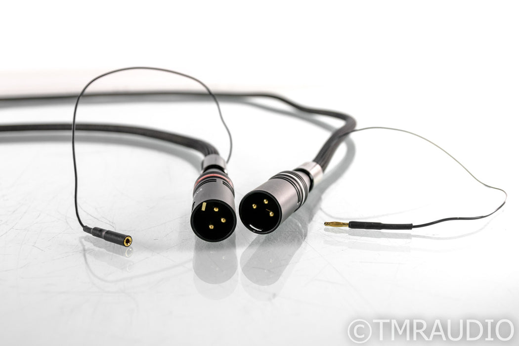 Tara Labs The 0.8 XLR Cables w/ HFX Ground Station; 1.5m Pair Interconnects; 08