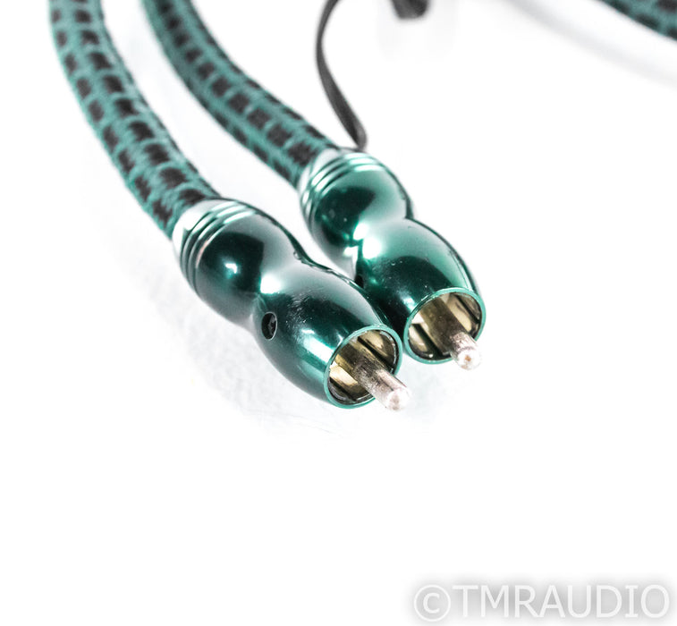 AudioQuest Jaguar RCA Cables; 2m Pair Interconnects; 36v DBS (No Batteries)