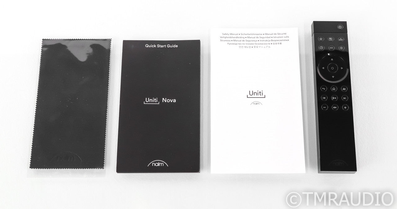 Naim Uniti Nova Stereo Integrated Amplifier; Network Streamer; Remote