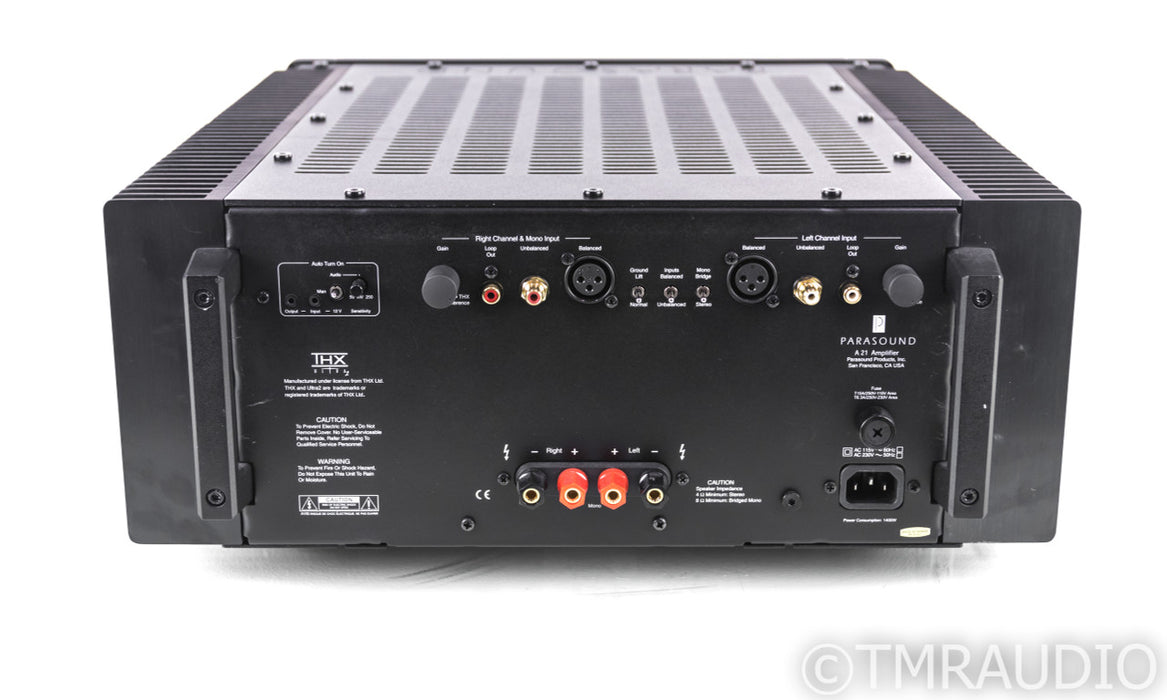 Parasound Halo A21 Stereo Power Amplifier; A-21